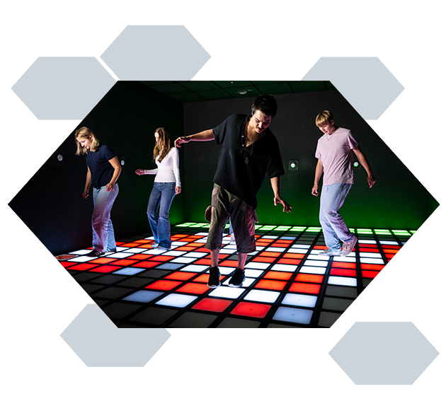 Schwarzlicht Minigolf in Lüneburg